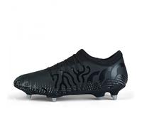 Canterbury Unisex Adult Speed Infinite Team Boots, Black/Silver Metallic 6.5