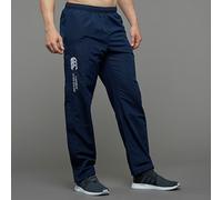 CANTERBURY STADIUM TRACKSUIT PANTS BOTTOMS OPEN HEM LEG BLACK NAVY S M L XL