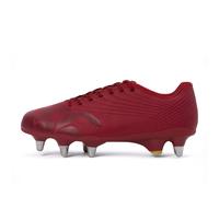 Canterbury Stampede Groundbreak Pro Mens Soft Ground Rugby Boots 9.5 Red Dahlia