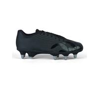 Canterbury Adult Unisex Stampade Ground Break Elite Soft Ground Boots, Black/Silver, 10.5 UK