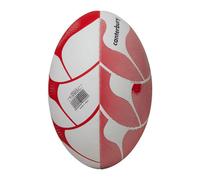 Canterbury Thrillseeker Play Rugby Ball White/red (4)