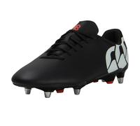 Canterbury Speed Raze Soft Ground Rugby Boots in Black | Size: 9.5 Canterbury Black 9.5