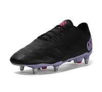Canterbury Unisex Phoenix Genesis Pro Soft Ground Rugby Boots, Black/Verbena, 7.5 UK