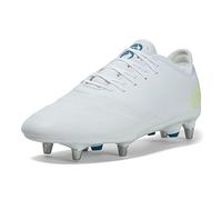 Canterbury Unisex Phoenix Genesis Pro Soft Ground Rugby Boots, White/Luminous, 11 UK