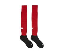 Canterbury Unisex Team Rugby Sock, Flag Red, S