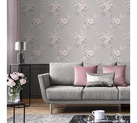 Canterbury Wallpaper Grey