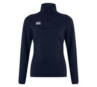 Canterbury Women's Club Quarter Zip Training Midlayer in Navy | Size: 18 Canterbury Navy 18