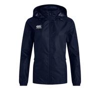 Canterbury Women's Club Vaposhield Full Zip Waterproof Jacket in Navy | Size: 12 Canterbury Navy 12