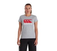 Canterbury Womens/Ladies Logo T-Shirt16 UK Classic Marl PT516