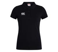 Canterbury Women's Waimak Polo Shirt in Black | Size: 12 Canterbury Black 12