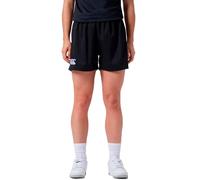 Canterbury Women's Professional 2.0 Shorts | Rugby Shorts | CCC Logo Gym Shorts, Black, 8