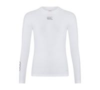 Canterbury Women's Thermoreg Long Sleeve Top | Compression Shirt | Base Layer Top with Heat Retention & Thermal Regulation Top, White, 3XL