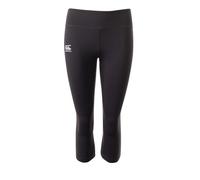 Canterbury Women's Vapodri Capri Leggings in Black | Size: 6 Canterbury Black 6