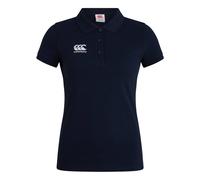 Canterbury Women's Waimak Embroidered Logo Polo Shirt in Navy | Size: 18 Canterbury Navy 18
