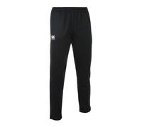 Canterbury Youth Canterbury Club Tapered Polyknit Track Pants {CCC-QE712866} - Black - Youth Medium (8-10YR)