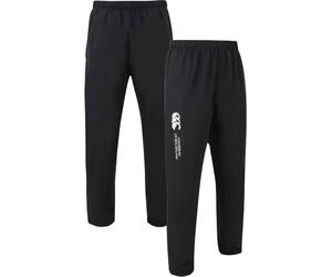 Canterbury Youth Club Open Hem Stadium Track Pants {C-712606} - Black - Age 8/10