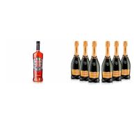 Canti - 25 Aperitivo Balanced Spritz Drink, Citrusy Aperitif, 1x1L + Canti - Prosecco D.O.C. Millesimato, Extra Dry Wine , Italian Glera Grape Variety from Veneto, 6x750 ml