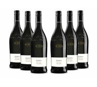 Canti - Merlot Terre Siciliane I.G.T., Sicilian Italian Red Dry Wine 13%, Round Flavor with a Fruity Taste and Dark Chocolate Notes, 6x750 ml (Pack of 6)