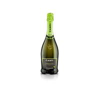Canti - Prosecco D.O.C. Sparkling Millesimato, Organic Wine 11%, Italian Glera Grape Variety from Veneto, Sweet and Fresh Taste, 1x750 ml