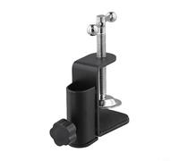Cantilever Bracket C Clamp, for Mic Stand and Desk Lamp, with Adjustable Metal-Handle and M8 Screws