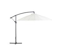 Beliani Cantilever Parasol 268cm Calabria Light Beige