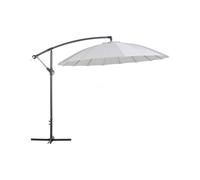 Cantilever Garden Parasol 2.68 m Light Grey CALABRIA II