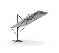 Cantilever Garden Parasol 2.7 x 2.7 m, Dove Grey