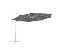 Cantilever Parasol 295 cm SAVONA II Dark Grey