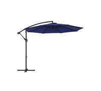 Cantilever Garden Parasol, Blue