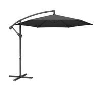 Cantilever Garden Parasol, Grey