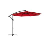 Cantilever Garden Parasol, Red