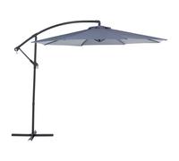Cantilever Parasol 300 cm RAVENNA Dark Grey