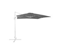 Cantilever Parasol Dark 2.5 x 2.5 m Grey MONZA