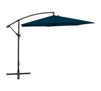 vidaXL Cantilever Garden Parasol Sunshade Outdoor Umbrella Patio Canopy Blue