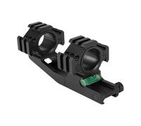 Cantilever Scope Mounting 30mm / 25.4mm Rings With Bubble Level, 3-side Extended Rail Mount, Tactical Dual Ring Bracket