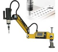 Cantilever Tapping Machine with Flexible Arm, 360° Multi-Directional, 0-375rpm/min, 8 Collets, for Machinery Manufacturing Drilling