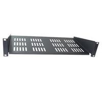 CANTILEVER TRAY, STEEL, 2U, 350MM, Standard 19" Rack Cabinets, Racking Shelves, Racking Shelf, Qty.1 | CAX2TY350