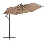 Cantilever Umbrella with Aluminium Pole Garden Parasol Outdoor Umbrella vidaXL