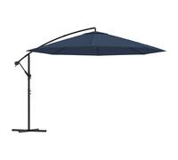 vidaXL Cantilever Garden Parasol Sunshade Outdoor Umbrella Patio Canopy Blue