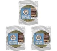 Cantina Del Sabor Cali Street Tacos Blue Corn Tortillas: Authentic Mexican Flavour, 15 Soft Tacos Ready to Serve, 250 g (Pack of 3)