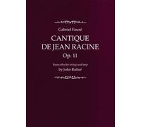 Cantique De Jean Racine: Full Score (1997-05-01)