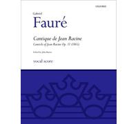 [(Cantique De Jean Racine: SATB Vocal Score)] [Author: Gabriel Faure] published on (November, 1986)