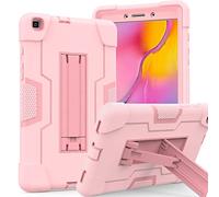 Cantis Case for Samsung Galaxy Tab A 8.0 Inch 2019 (SM-T290/T295), Slim Heavy Duty Shockproof Rugged Protective Case with Kickstand for Galaxy Tab A 8.0 Cover 2019 Without S Pen for Kids (Rose Gold)