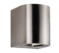Nordlux 49701034 Canto 2 LED adjustable beam double outdoor wall light stainless [EEK: F]
