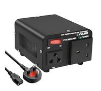 Cantonape 500W Voltage Transformer, 220/240 Volts to 110/120V Step Up Step Down Voltage Converter, UK to US & US to UK