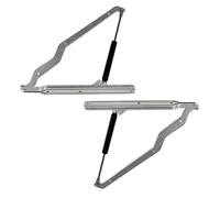 CANTONDZ 2 x Hydraulic Piston Gas Lift 200N Hydraulic Piston Hinge Lid Close Bracket Replacement Compatible with Keter Store It Out Premier XL Grande Store Jumbo Wheelie Bin Box Hinge