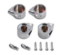 CANTONDZ Compatible with Roca Giralda Senso Hall Replacement Soft Close Toilet Seat Hinge End Caps Set with Soft Lid and with End Cap Fixings and Dampers AI0001100R