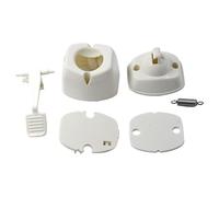 cantondz Door Retainer Catch Compatible With Coachman Elddis Caravan Motorhome Door Clip White Plastic Door Stop