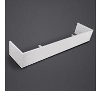 Cantonnière de rideau sécable de 2,4 m pour double tringle - Habillage décoratif pour baie vitrée de chambre, sans tringle, élégant rideau de plafond pour la décoration intérieure
