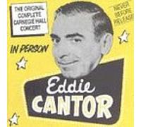 Cantor, Eddie - Carnegie Hall Concert [CASSETTE]